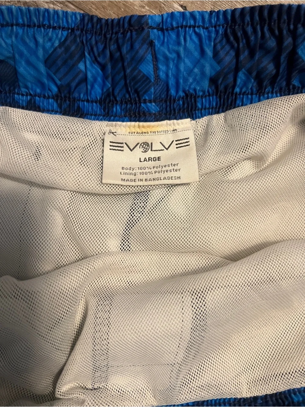 Evolve Kids Boys Swim Trunks ~ Size L (28 Waist )